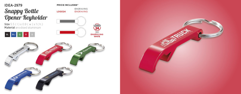 Altitude Snappy Bottle Opener Keyholder