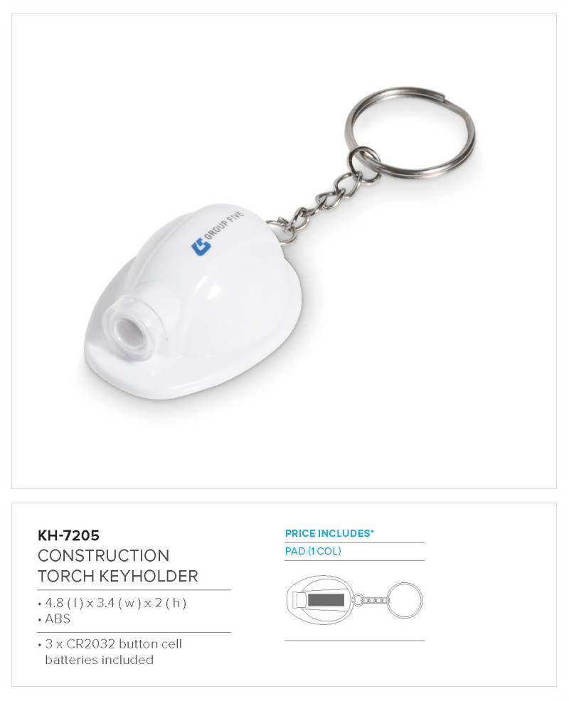 Altitude Construction Torch Keyholder