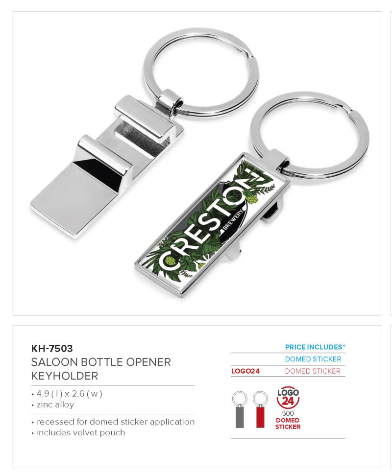 Altitude Saloon Dome Bottle Opener Keyholder