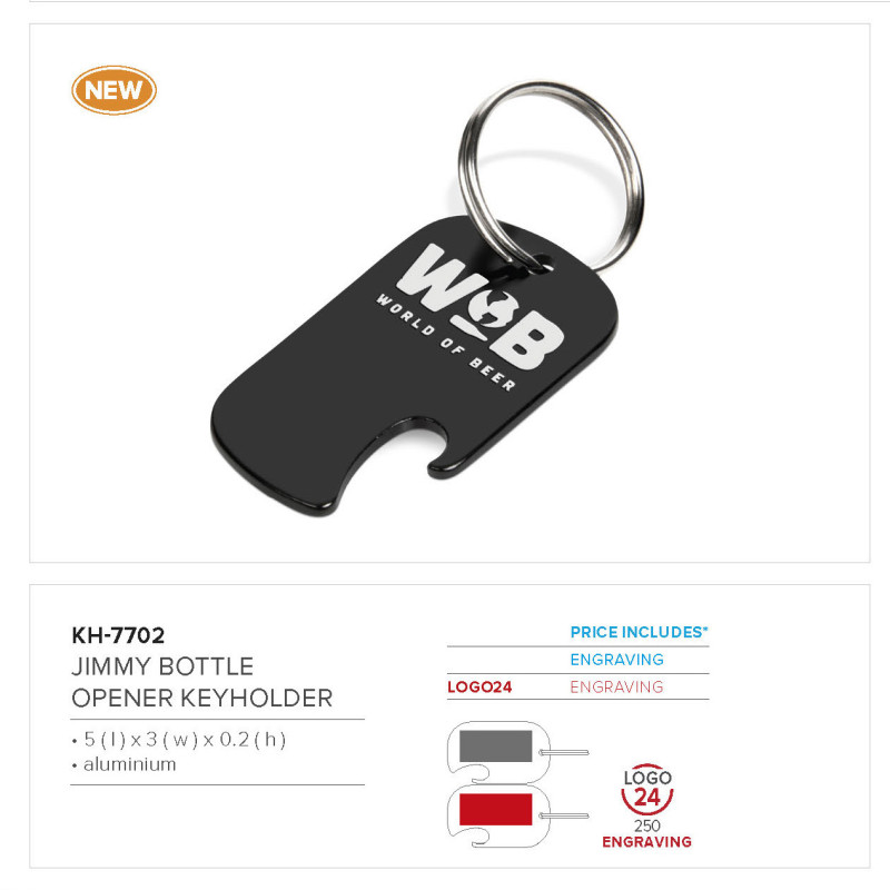 Altitude Jimmy Bottle Opener Keyholder