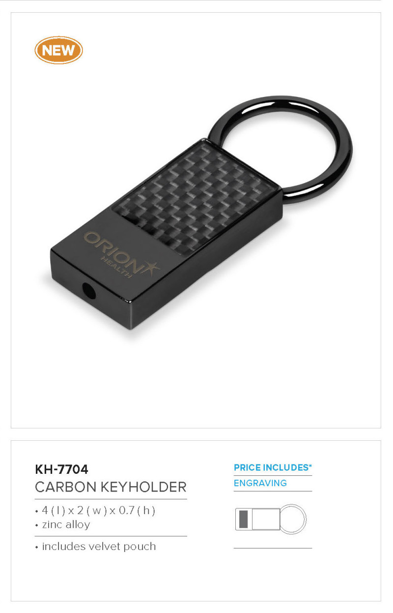 Altitude Carbon Keyholder