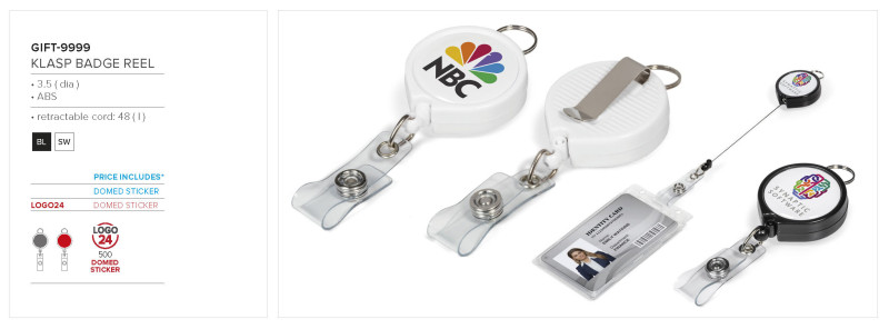 Altitude Klasp Retractable Badge Reel