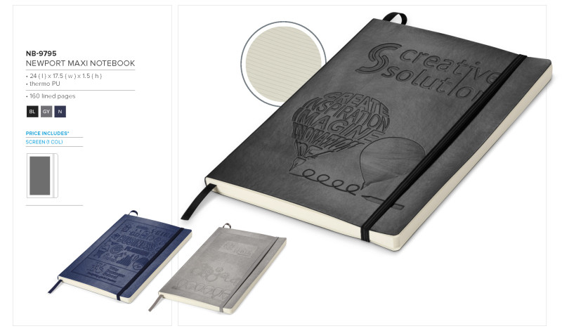 Altitude Newport Maxi Soft Cover Notebook