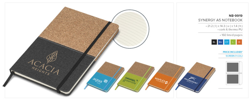 Altitude Synergy A5 Hard Cover Notebook