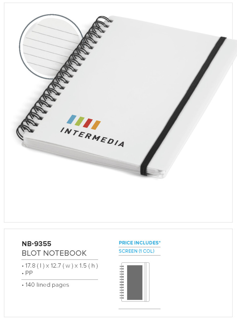 Altitude Blot Midi Spiral Notebook