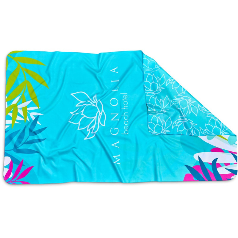 Hoppla Hula Beach Towel - Double-Sided Branding