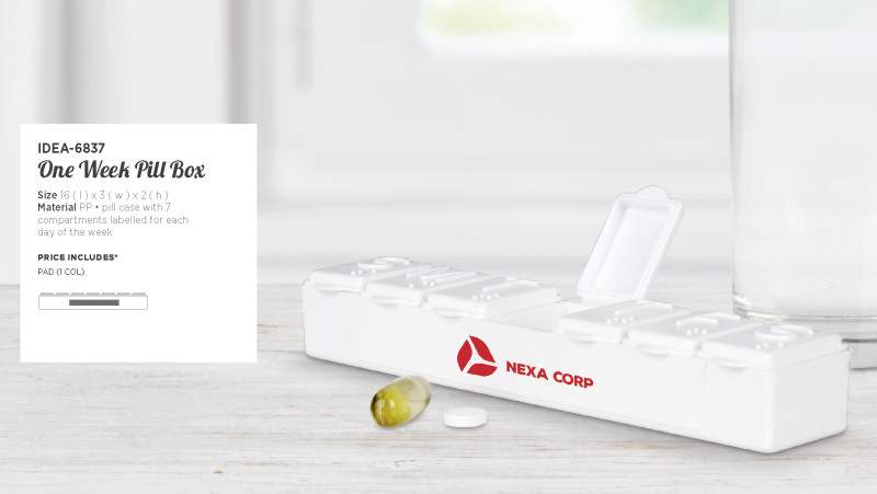 Altitude Emery Weekly Pill Box