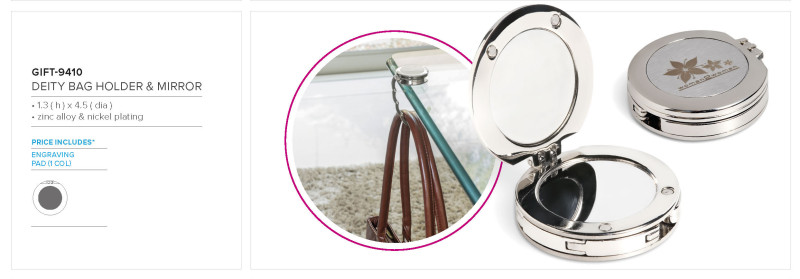 Altitude Deity Bag Holder & Mirror