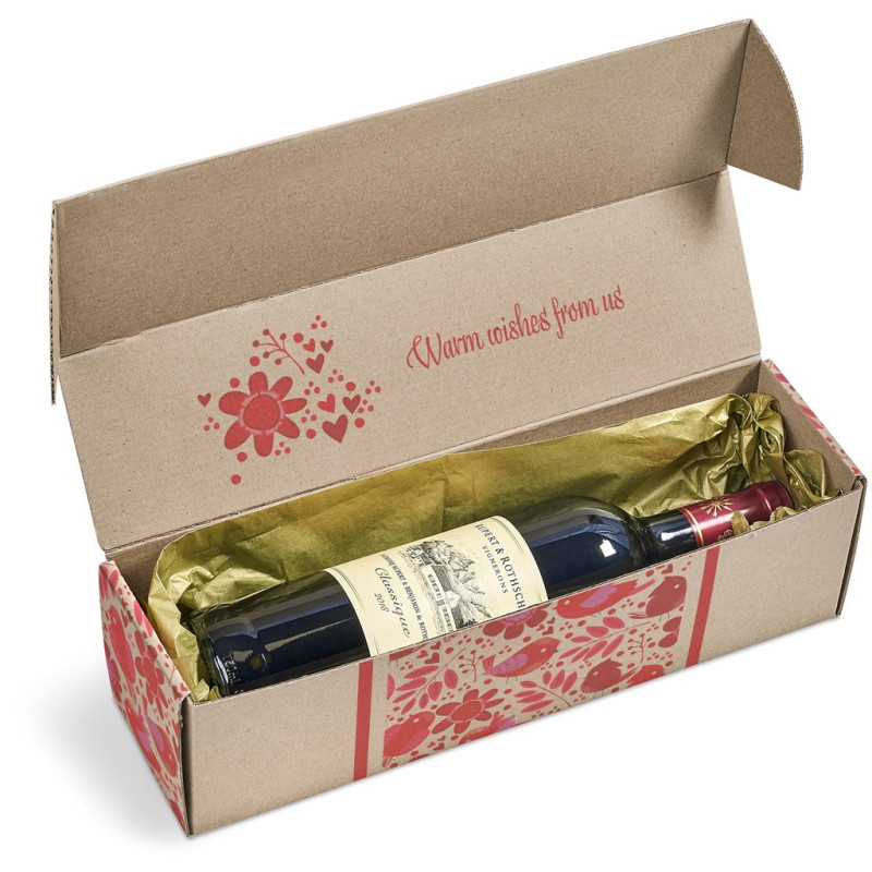 Altitude Bianca Digital Print Wine Gift Box