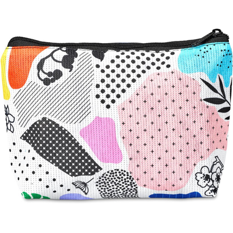 Pre-Printed Sample Hoppla Leanne Recycled PET Stitch-Bond Midi Toiletry Bag