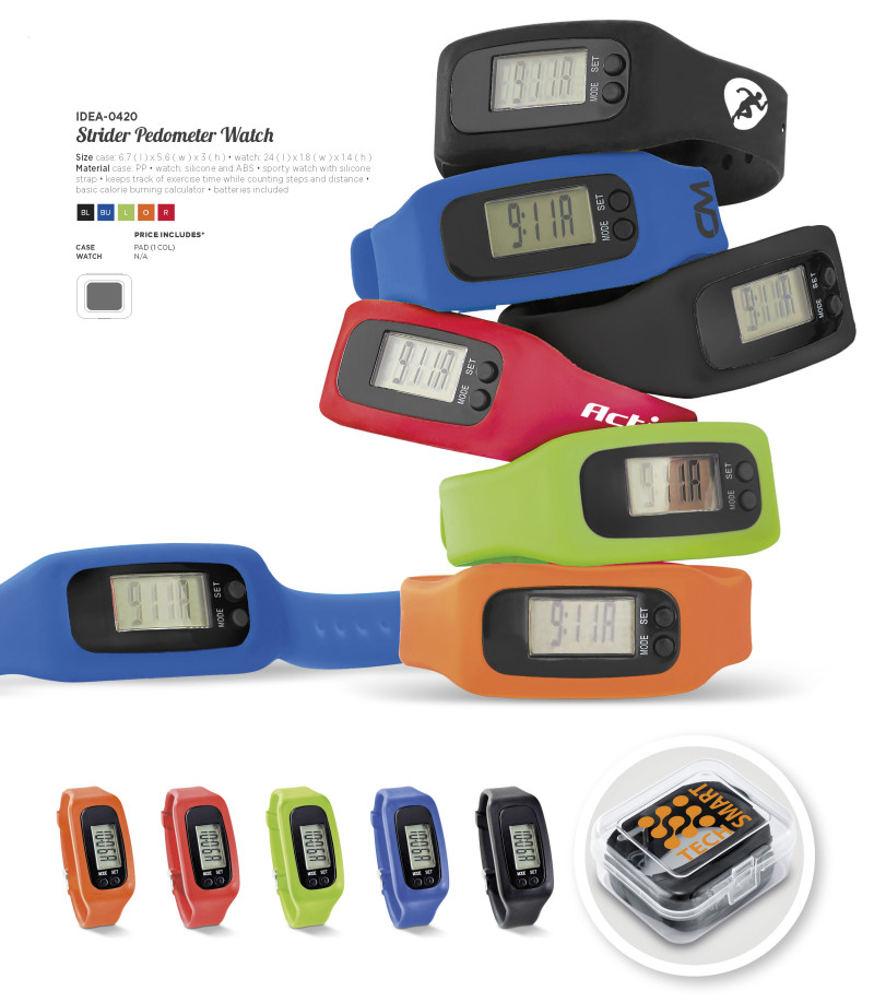 Altitude Strider Pedometer Watch
