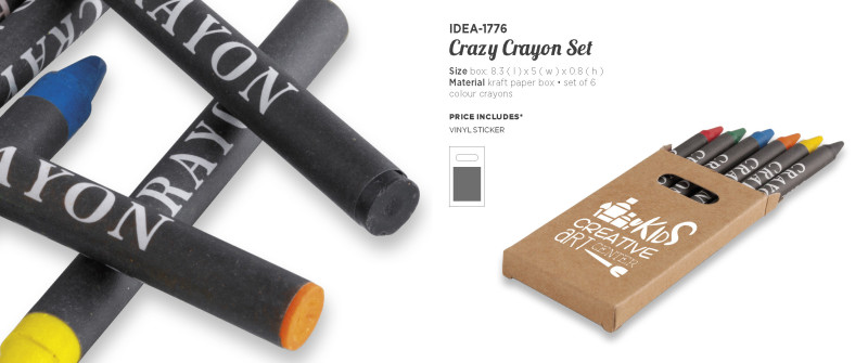 Altitude Crazy Crayon Set