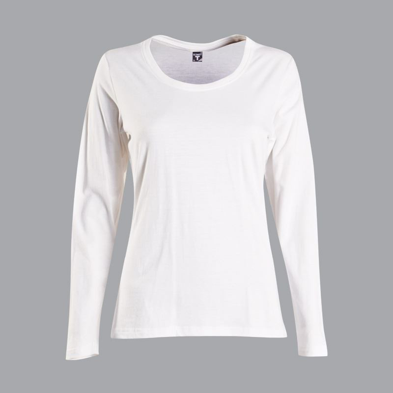 Ladies 150g Fashion Fit T-Shirt - long sleeve