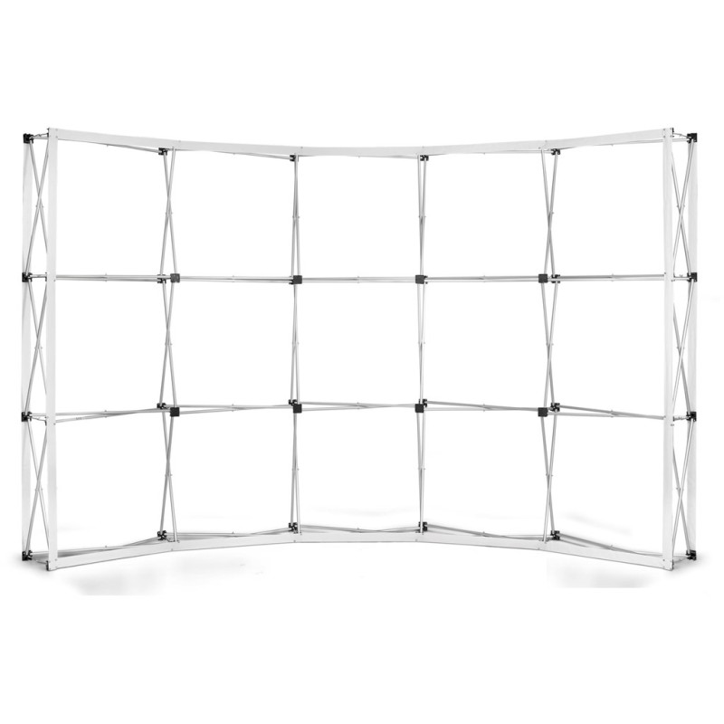 Legend Curved Banner Wall 3.5m x 2.25m