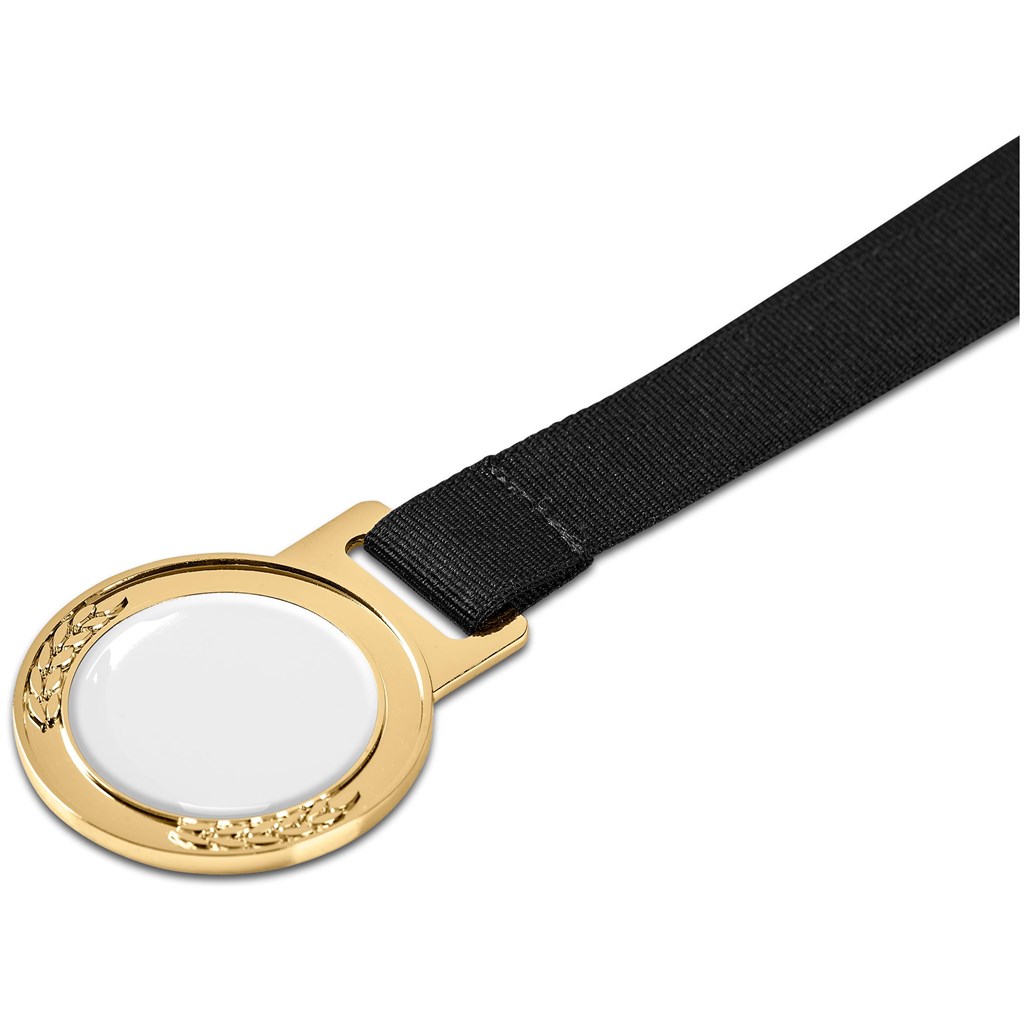 Altitude Achiever Medal With Black Petersham Lanyard