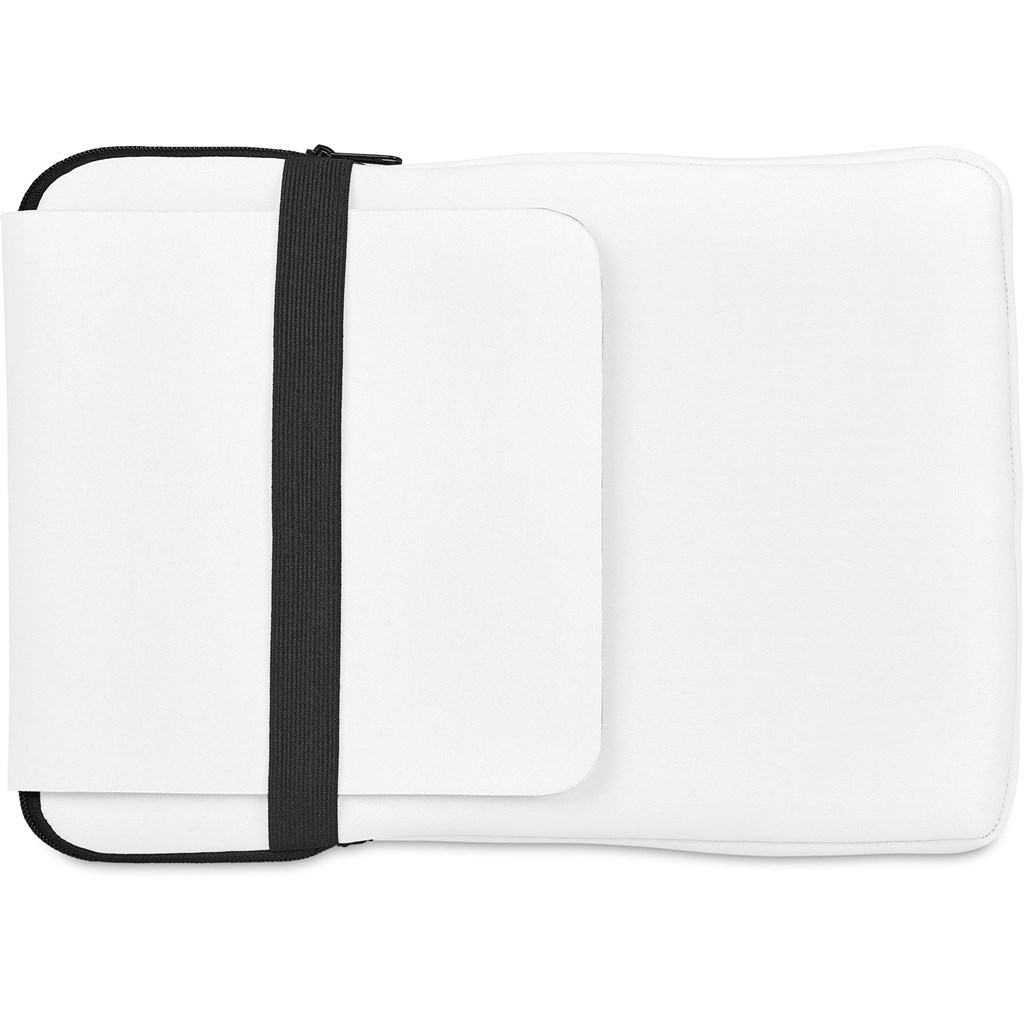 Hoppla Grotto 13 inch Neoprene Laptop Sleeve With Build-In Mouse Pad