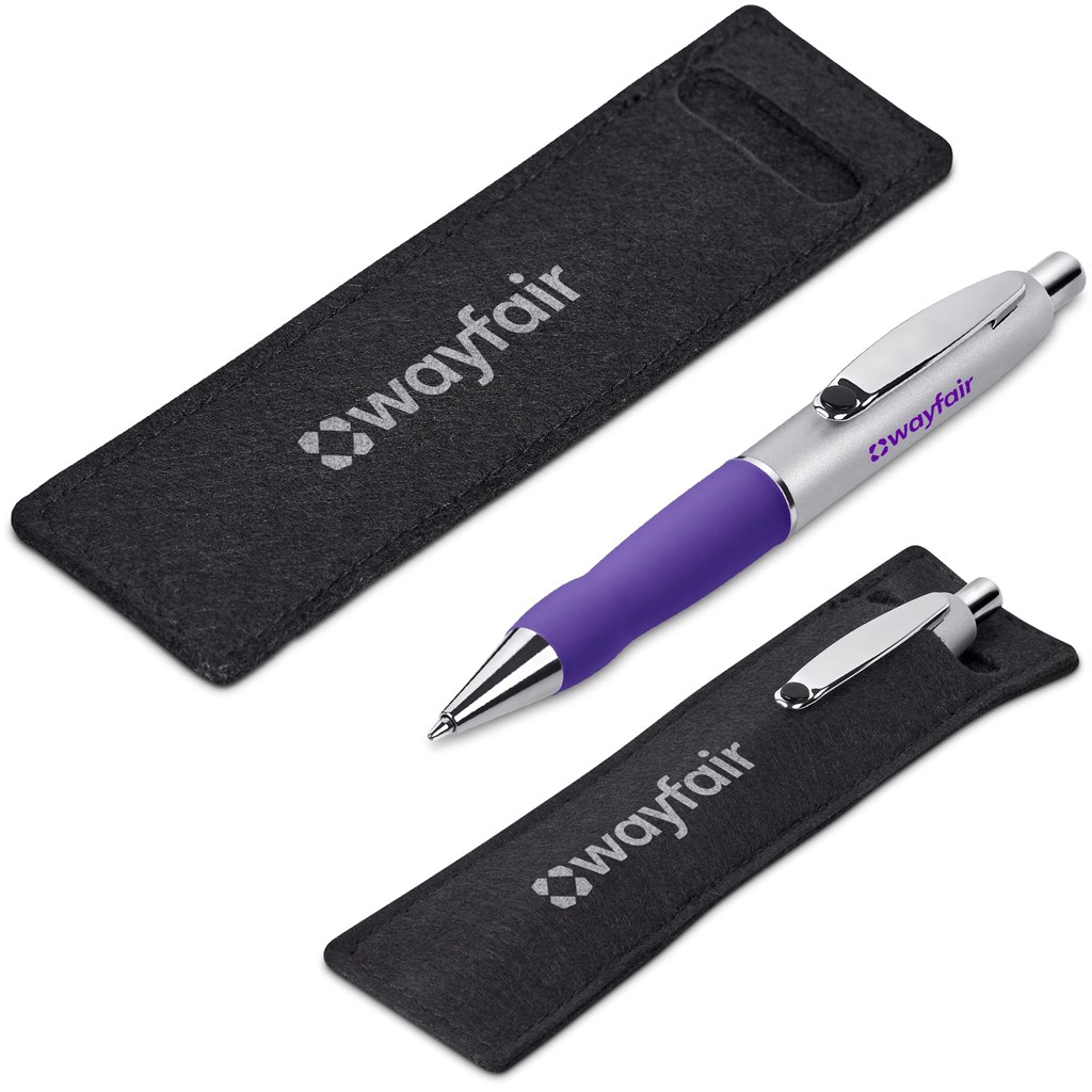 Altitude Turbo Tide Ball Pen in Felt Pouch