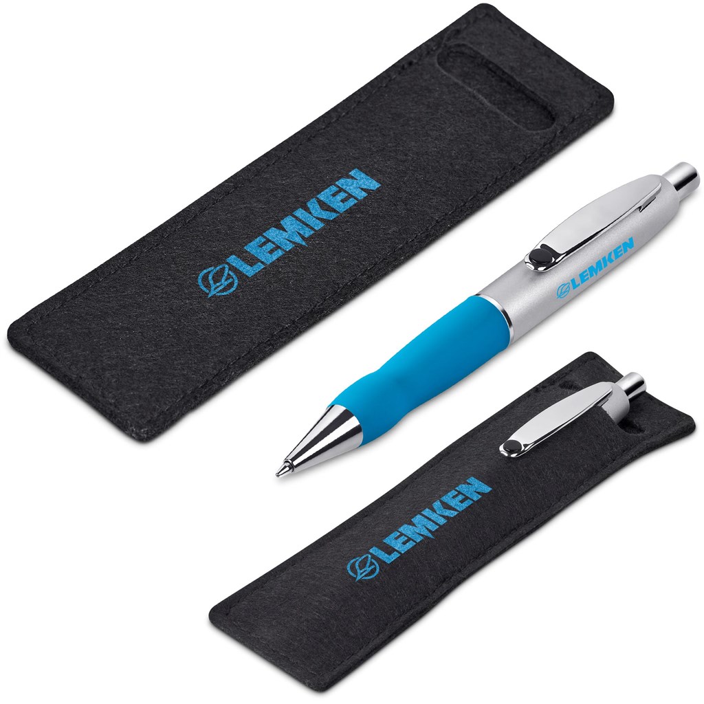 Altitude Turbo Tide Ball Pen in Felt Pouch