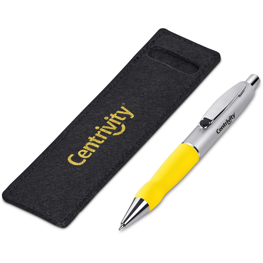 Altitude Turbo Tide Ball Pen in Felt Pouch