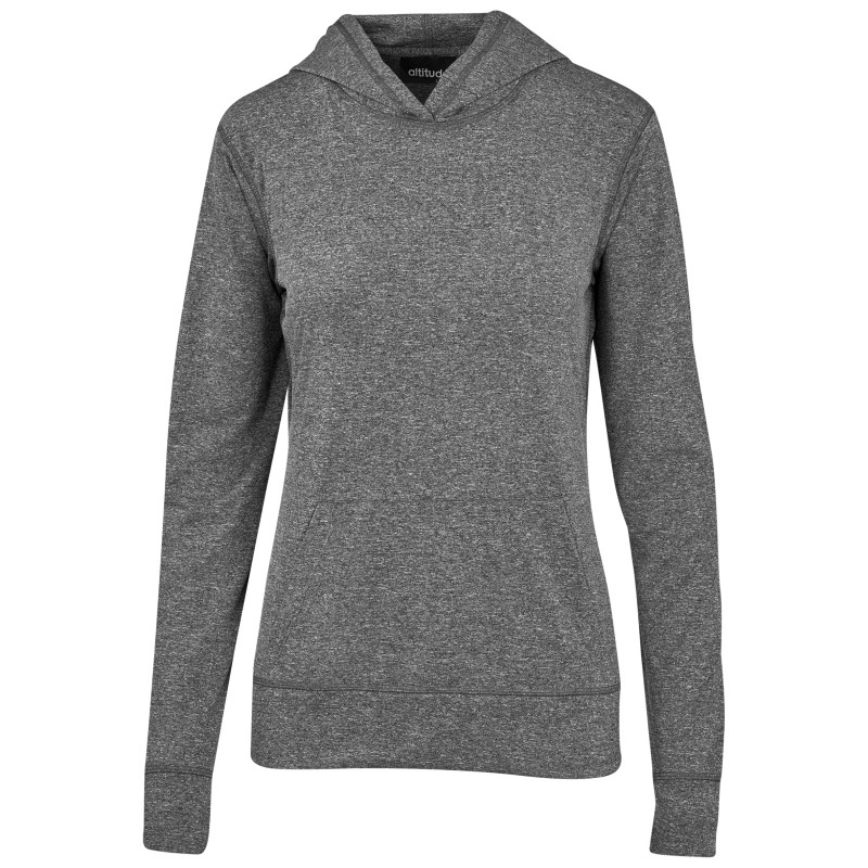 Ladies Fitness Lightweight Hooded Sweater