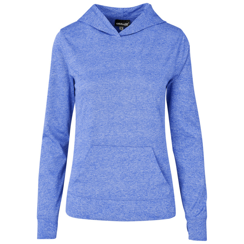 Ladies Fitness Lightweight Hooded Sweater