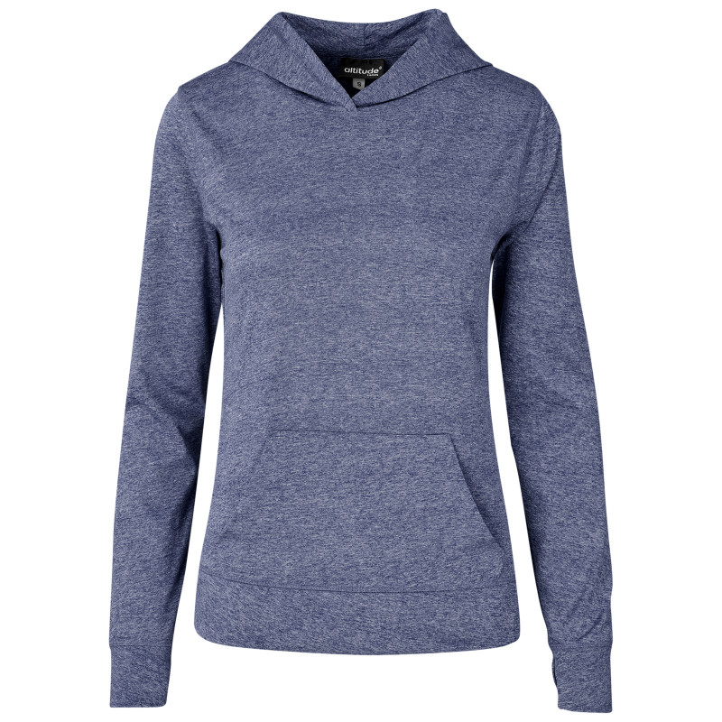 Ladies Fitness Lightweight Hooded Sweater