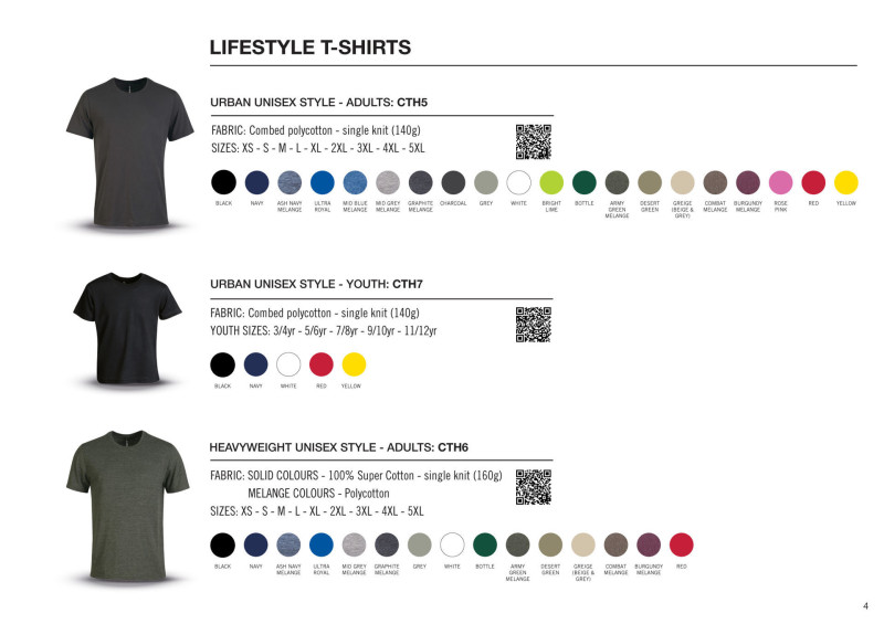 160g Heavyweight Lifestyle T-Shirt