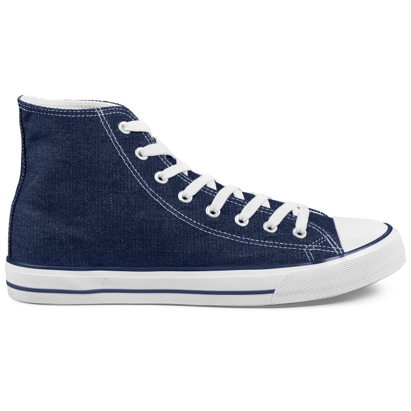 Unisex Retro High Top Canvas Sneaker