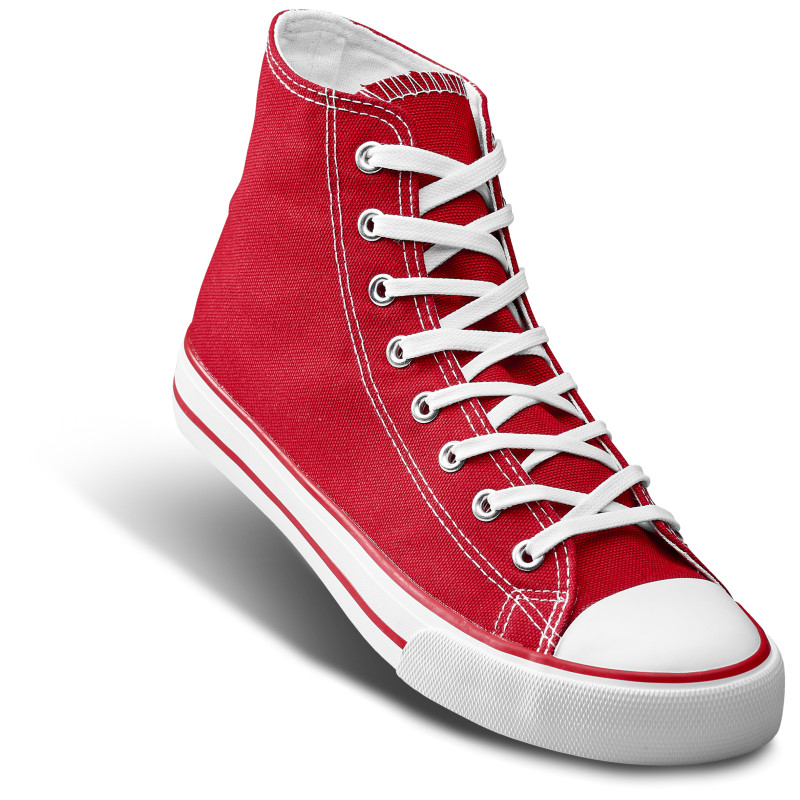 Unisex Retro High Top Canvas Sneaker