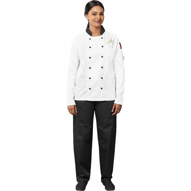 Unisex Long Sleeve Toulon Chef Jacket