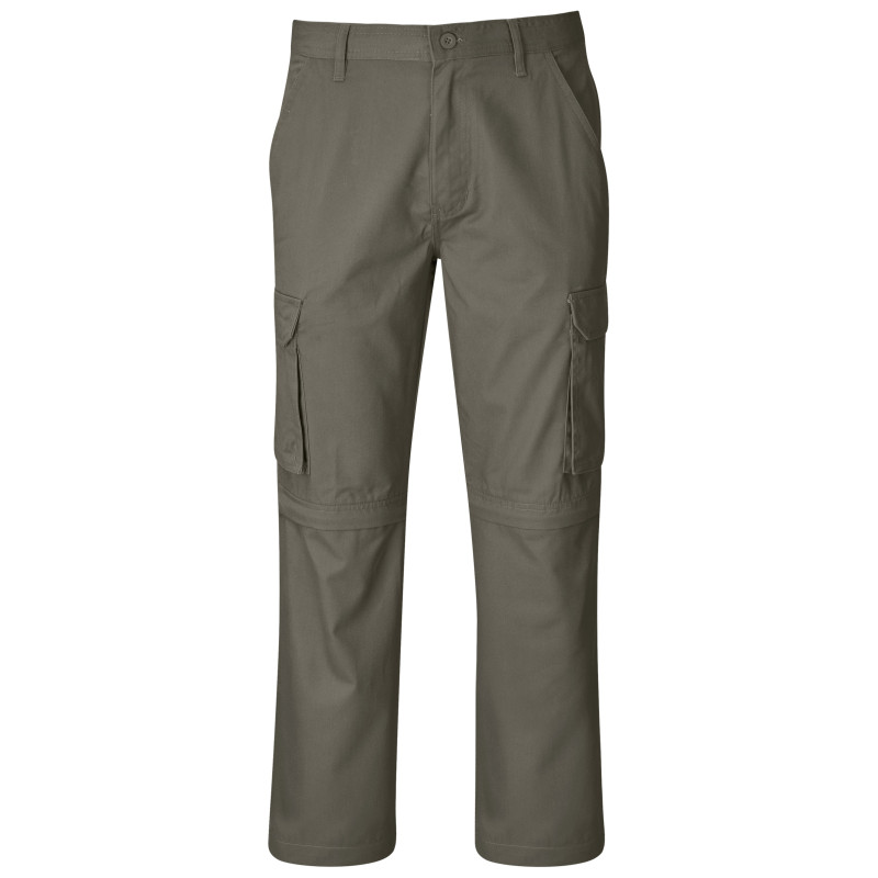 Mens Cargo Zip Off Pants