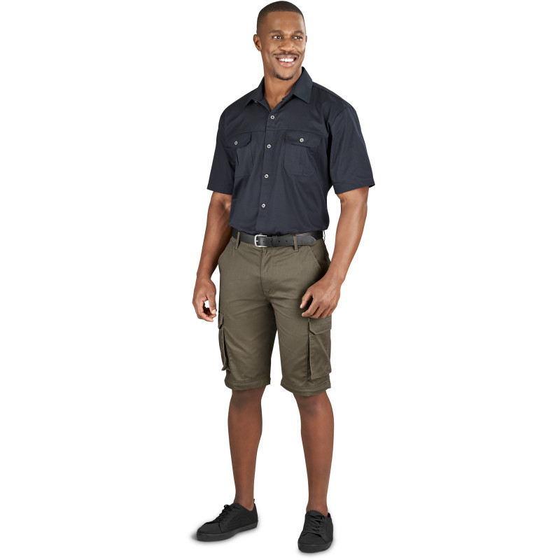 Mens Cargo Zip Off Pants