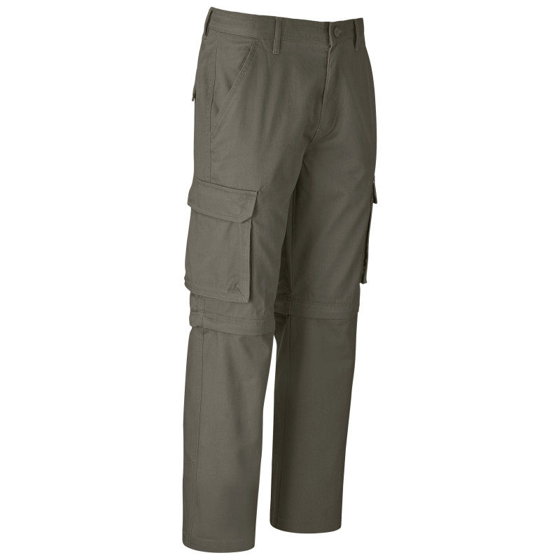 Mens Cargo Zip Off Pants