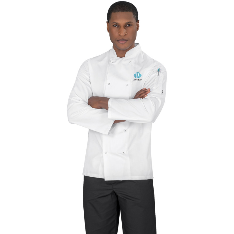 Unisex Long Sleeve Zest Chef Jacket