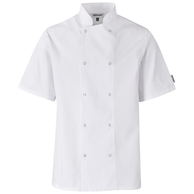 Unisex Short Sleeve Zest Chef Jacket
