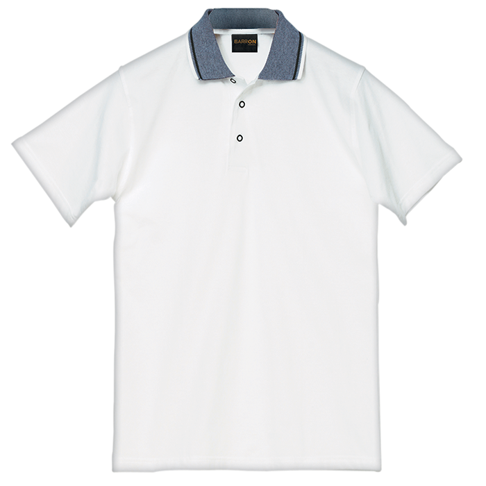 Jacquard Collar Golfer Mens