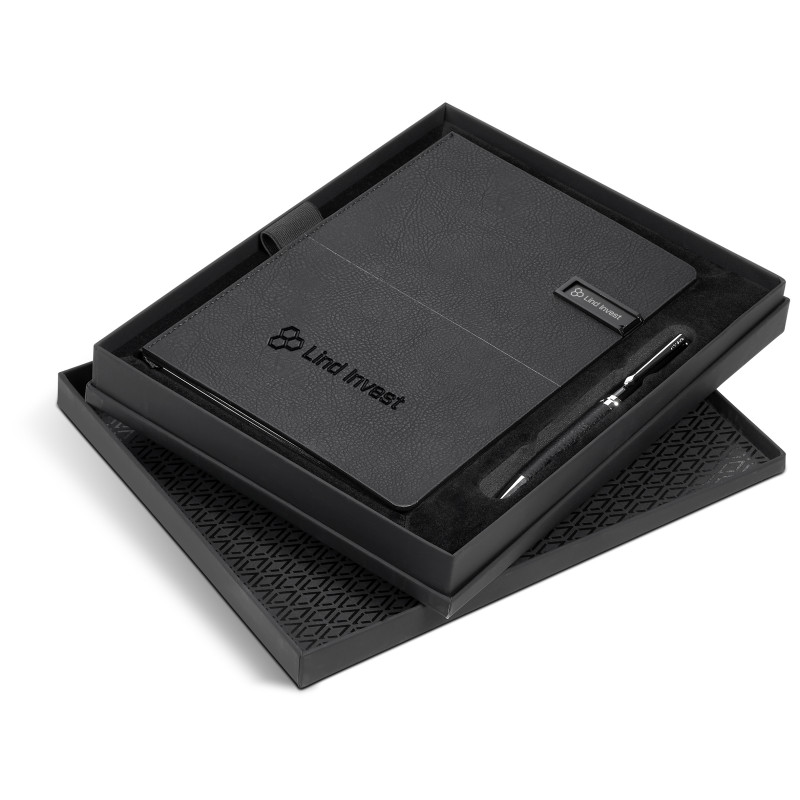 Alex Varga Corinthia USB Notebook & Pen Set - 32GB