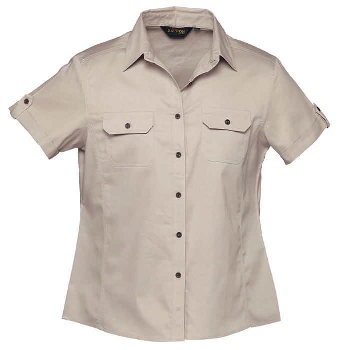 Plain Bush Shirt Ladies