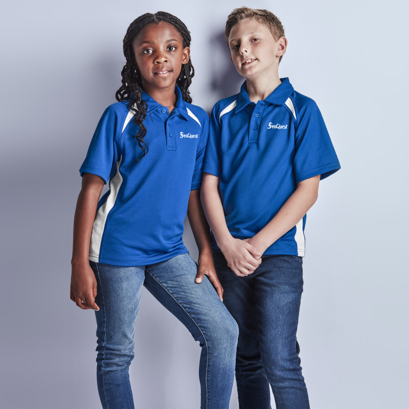 Kids Splice Golf Shirt