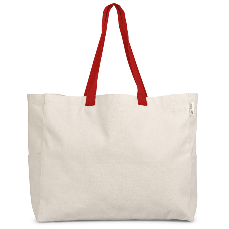Kooshty Barbados Large Cotton Beach Bag