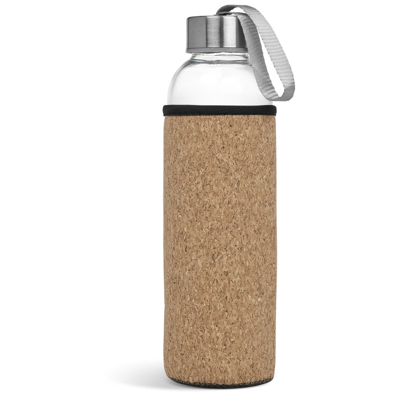 Kooshty Kork Glass Water Bottle - 500ml