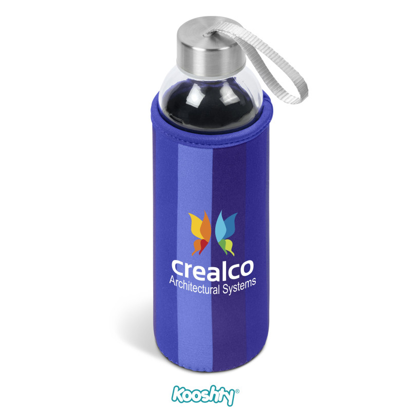 Kooshty Quirky Glass Water Bottle - 500ml
