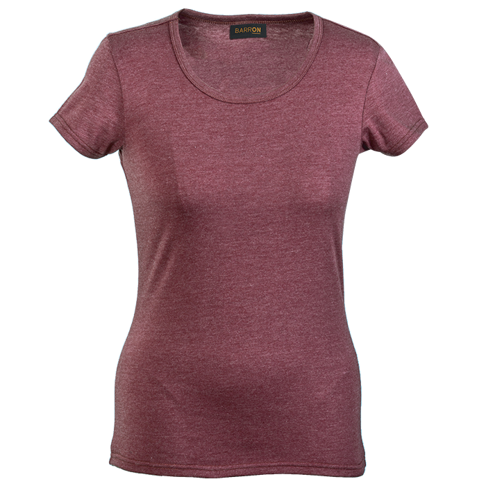 Melange Crew Neck T-Shirt Ladies