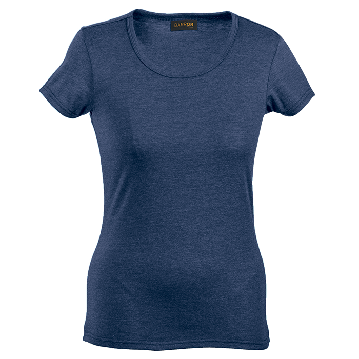 Melange Crew Neck T-Shirt Ladies