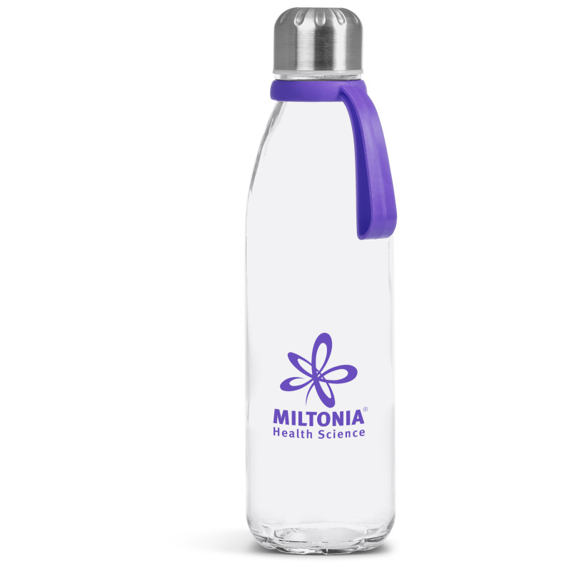 Kooshty Loopy Glass Water Bottle - 650ml 