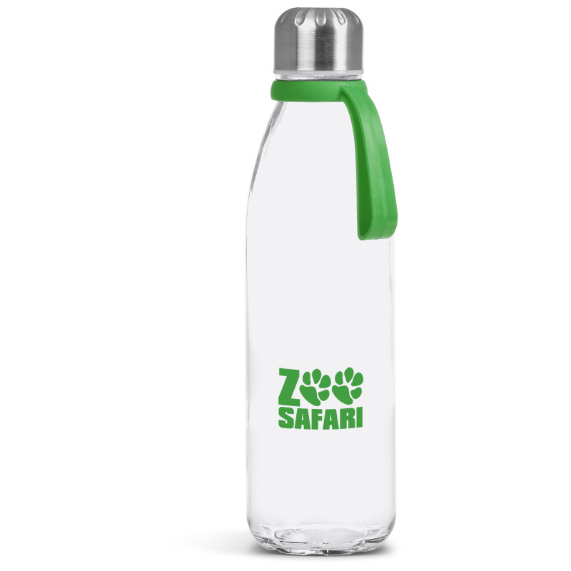 Kooshty Loopy Glass Water Bottle - 650ml 