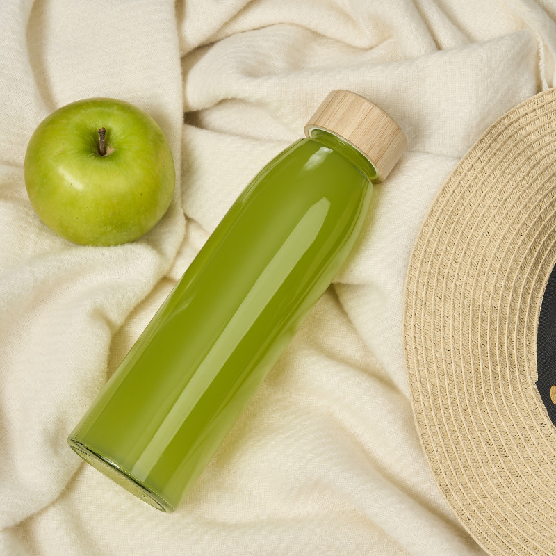 Okiyo Wabi-Sabi Glass Water Bottle - 500ml