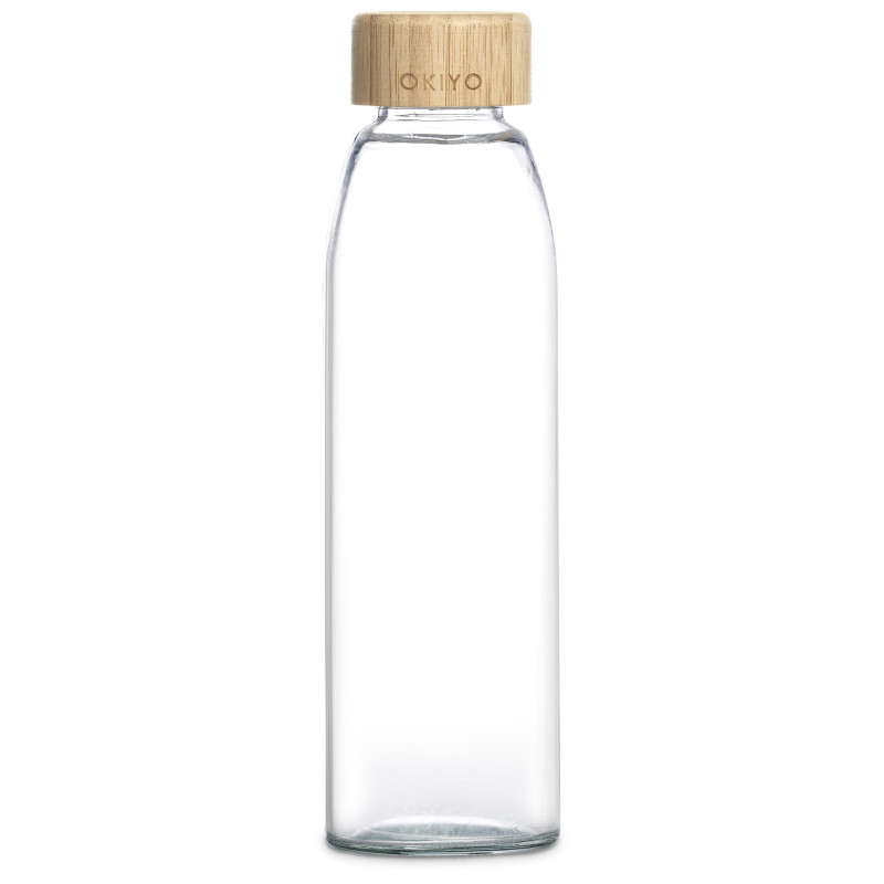 Okiyo Wabi-Sabi Glass Water Bottle - 500ml