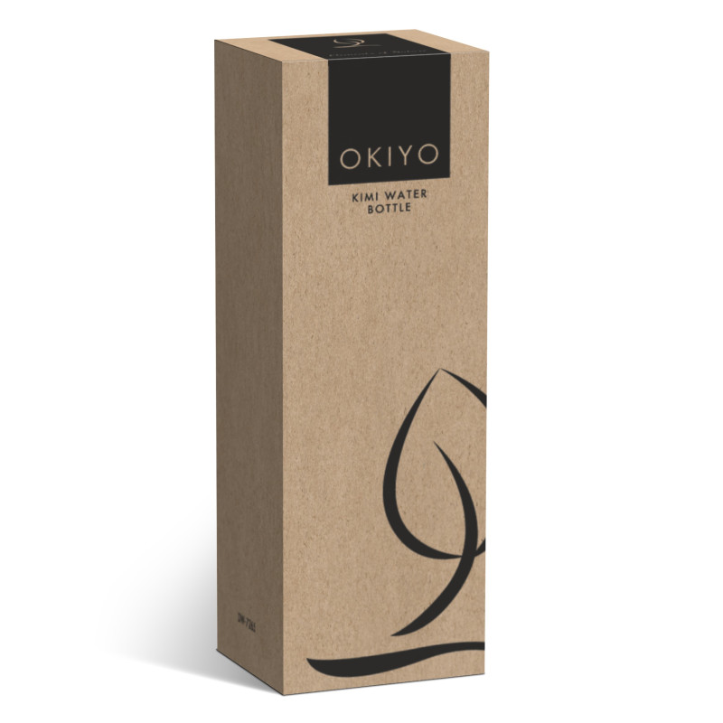 Okiyo Kimi Wheat Straw Water Bottle - 680ml