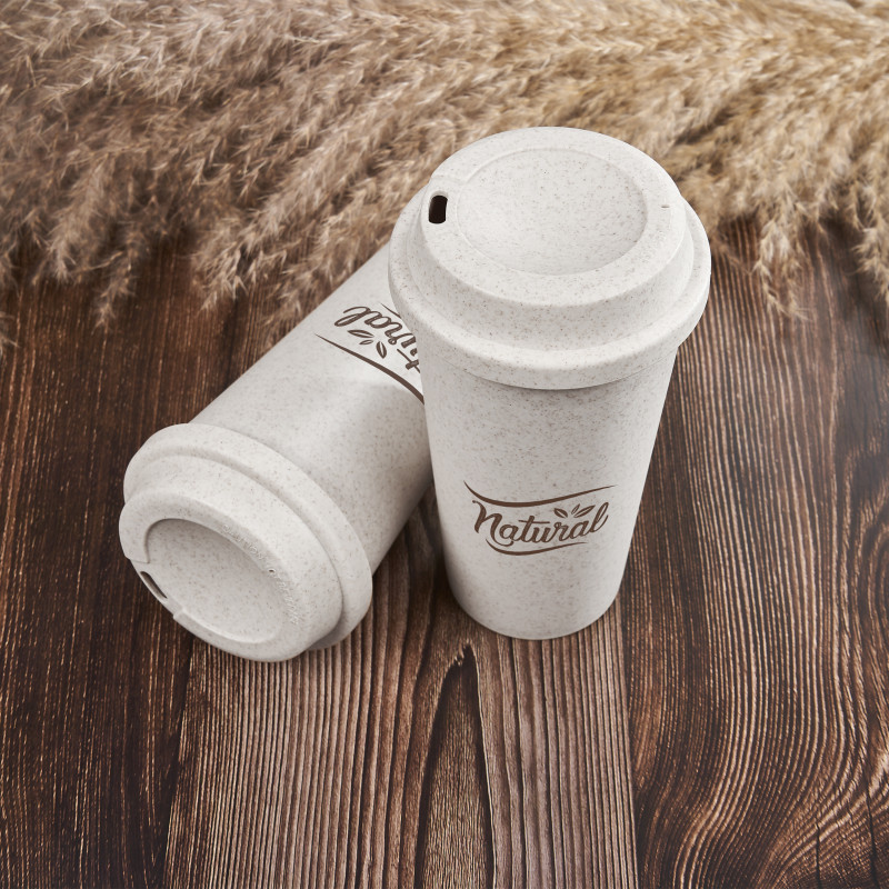 Okiyo Katagi Wheat Straw Tumbler - 450ml